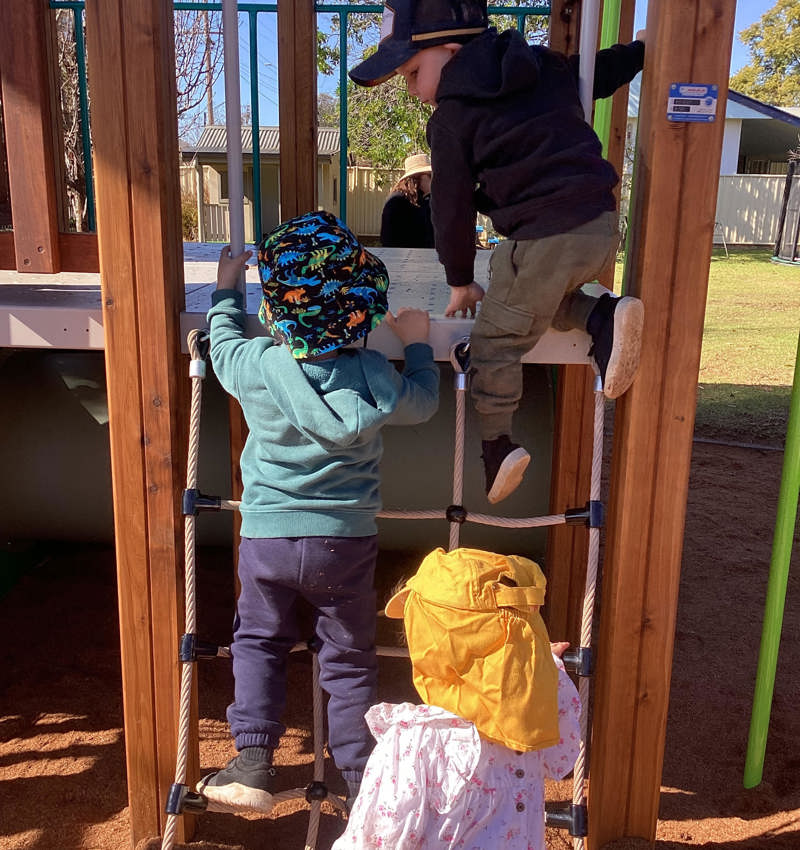 Climbing the Cargo Net